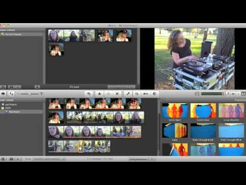 Editing Movie Clips in iMovie '08 Editing Movie Clips in iMovie '08