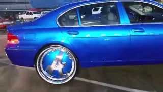 Stuntfest 2k14 candy blue 745 on 28's A town floaters