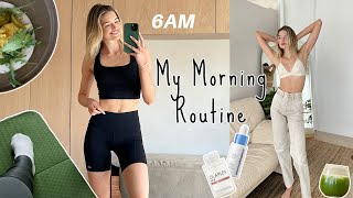 My Realistic 6am Morning Routine | healthy + productive habits!