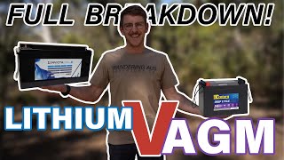 Lithium v AGM Batteries | FULL BATTERY BREAKDOWN | Off  Grid Touring | Invicta Lithium Batteries