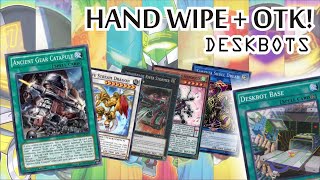 [YGO] 3-CARD COMBO HAND WIPE + OTK ACT#3 - Deskbots 2021 (EDOPRO/YGOPRO)