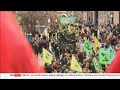 COP26 sees many protesters outside in Glasgow (Scotland/Global) - Sky News - 4th November 2021