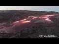 lava hike february 2017 eruption of kilauea volcano big island hawaii