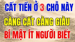 3 VỊ TRÍ CẤT TIỀN TRONG NHÀ , CÀNG CẤT CÀNG GIÀU, BÍ MẬT ÍT AI BIẾT  | #loiphatday #phongthuy