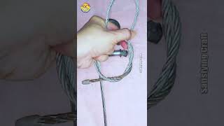 How to tie knots rope diy at home #diy #viral #shorts ep1485