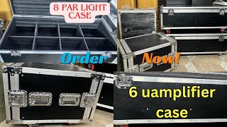 Flight case price | amplifier flight case | 6U rack case | amplifier rack | par light flight case |