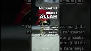 pujilah ALLAH dan bersyukurlah ketika mendapat nikmat #alhamdulillah #syukur #rezeki #shorts #short