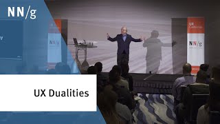 Dualities of User Experience (Jakob Nielsen keynote)
