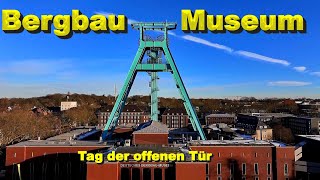 Bochum - Das Bergbau-Museum in Bochum , Ein Blick vom Förderturm und Rundgang durch das Bergwerk👍❤️