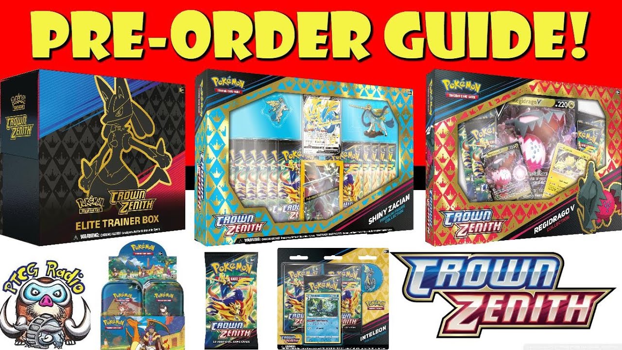 Crown Zenith Pre-Order Guide (AMAZING New Pokémon TCG Set!) (Pokémon ...