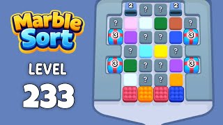 Marble Sort level 233 solution
