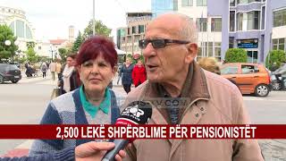 2,500 LEKË SHPËRBLIME PËR PENSIONISTËT