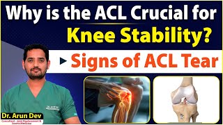 Why is the ACL Crucial for Knee Stability? || Signs of ACL Injury || Knee Injury || Renova Hospitals