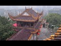 ancient chinese fortress tianxing pavilion