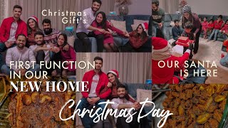 First function in our new home| Christmas gifts and Celebration| Xmas with Netherlands family🇳🇱