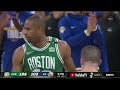 boston celtics go on a 17 0 run against the warriors late in the 4th nba finals game 1