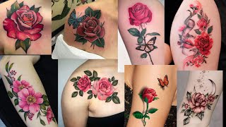 flower tattoo designs // tattoo design \\tattoo @Bajrangi2099