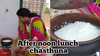 || AFTER NOON LUNCH CHASTHUNA || CHERRY SATHAKSHI || SATHAKSHI_4811 || CHERRY SIRISHA ||