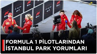 Vettel, Leclerc, Verstappen ve Ricciardo'nun İstanbul Park açıklamaları