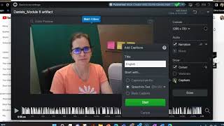 Closed Caption in Screen Cast O Matic