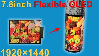 Rollable OLED in Action! | Bendable OLED Screen Demo - Flexible, Curved, and Ultra-Thin Display