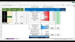 Round Robin Parlay Calculator for Sports Betting