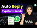 Automatically Send & Receive WhatsApp Messages on Typeform Submission