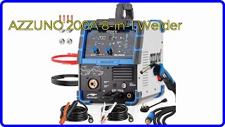 REVIEW (2024): AZZUNO 200A 8-in-1 Welder. ESSENTIAL details.