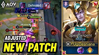 AoV : MARJA NEW PATCH ADJUSTED - ARENA OF VALOR