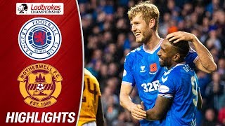 Rangers 2-1 Motherwell | Defoe and Helander Seal Comeback Win! | Ladbrokes Premiership
