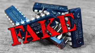 I bought some 74LS Logic Chips from Ali Express. Guess what happened next?