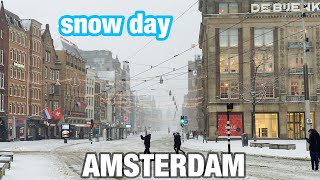 Winter in Amsterdam - February 2021 オランダ10年に1度の大寒波！