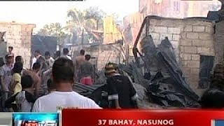 NTVL: 37 bahay sa Brgy. Old Balara, QC, nasunog