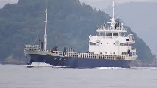 内航一般貨物船　若海丸　航行　general cargo ship