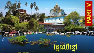 វត្តឈើខ្មៅ || CAMBODIA TRIP 2023: UNIQUE AND BURMESE STYLE PAGODA || BOAT JOURNEY TO WAT CHHEU KHMAO