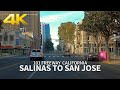 [4K] Driving Salinas to San Jose on 101 FWY, California, USA, Travel, 4K UHD