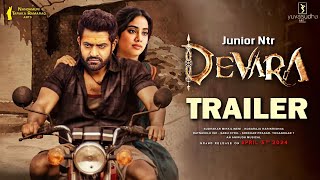 DEVARA Official Trailer | NTR | Koratala Shiva | Janhvi | Anirudh Ravichander | Yuvasudha Arts