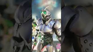 Bandai S.I.C. Vol.17 Masked Rider Shadowmoon \u0026 Black action figure (万代SIC第17弹假面骑士影月\u0026black模型