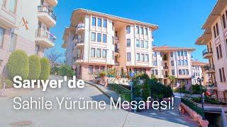 SARIYER SAHİLİNE YÜRÜME MESAFESİNDE VE SİTE İÇERİSİNDE 3+1 DAİRE!