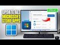 How To Update Microsoft Store Apps On Windows 11 | Full Guide