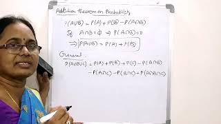 ADDITION THEOREM ON PROBABILITY.