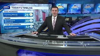 Video: Scattered snow showers possible