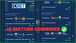 J’ai Combiné 15 Matchs Tout Est Rentré : Nouvelle Astuce 1xbet En 2025