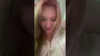 211109 소녀시대 효연 인스타 라이브 SNSD Hyoyeon Instagram Live #1