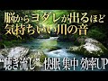 🎧【脳からヨダレ 川の音】聞き流すだけで物凄い癒しの力で心も身体も浄化され、快眠、集中力アップ、仕事の効率アップが期待できるASMR自然音