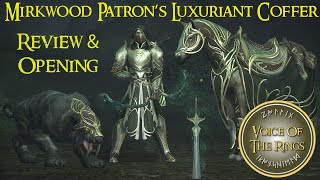 Mirkwood Patron’s Luxuriant Coffer LOTRO Review \u0026 look at all Races Cosmetics | A LOTRO Wardrobe.