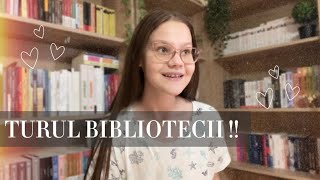 turul bibliotecii‼️💗 încercăm să luăm fiecare raft la puricat