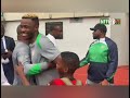 Victor Osimhen arrives in Nigeria super eagles camp in Uyo as Osimhen begins training