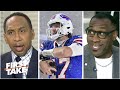 FIRST TAKE | Stephen A. & Shannon reacts to Josh Allen unprecedented NFL feat in MVP performance