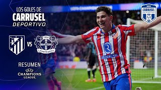 ¡Remontada de CORAJE y CORAZÓN liderada por Julián! - Resumen del Atletico de Madrid 2-1 Leverkusen